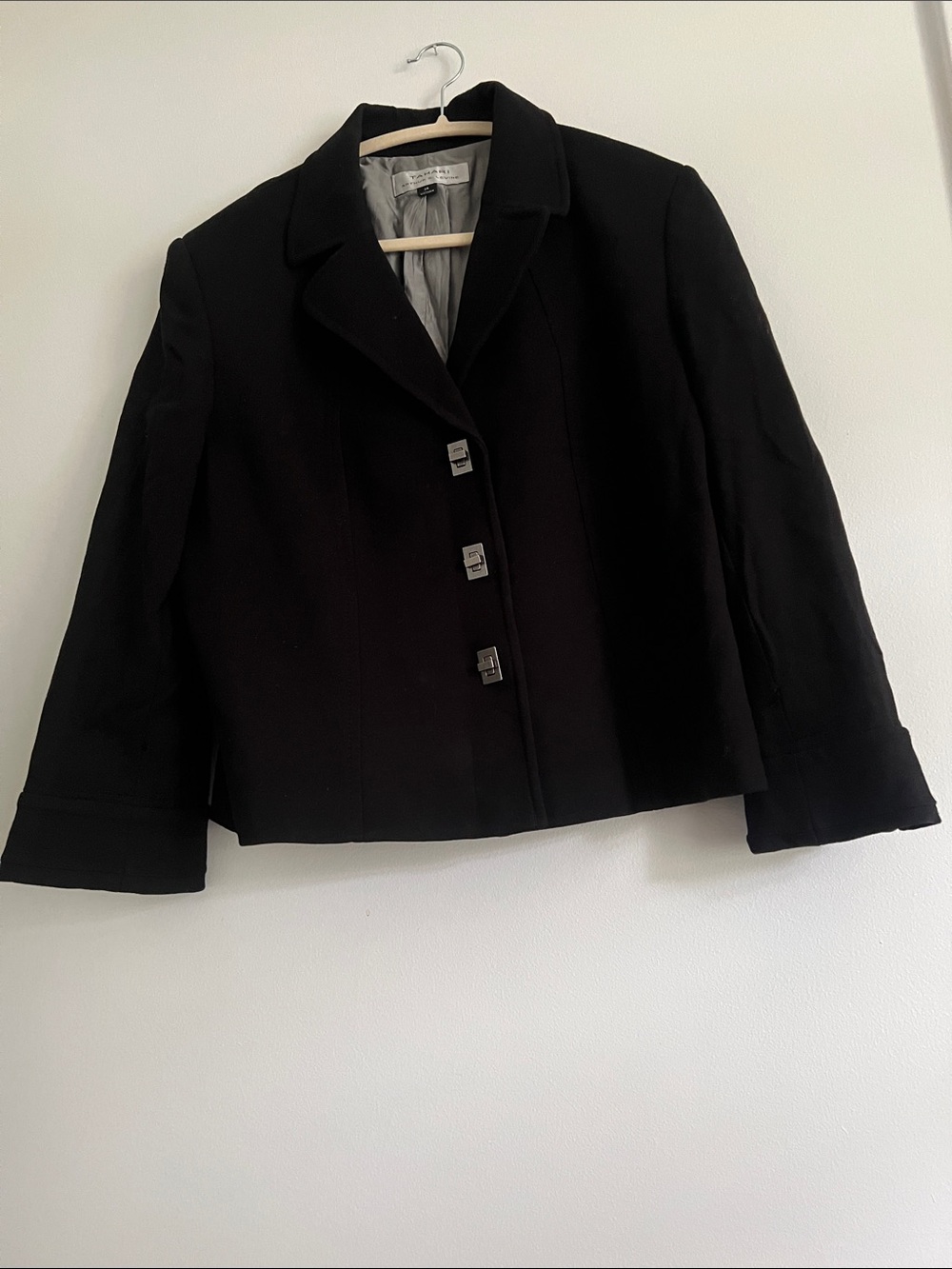 Classic Black Women's Tailored Jacket